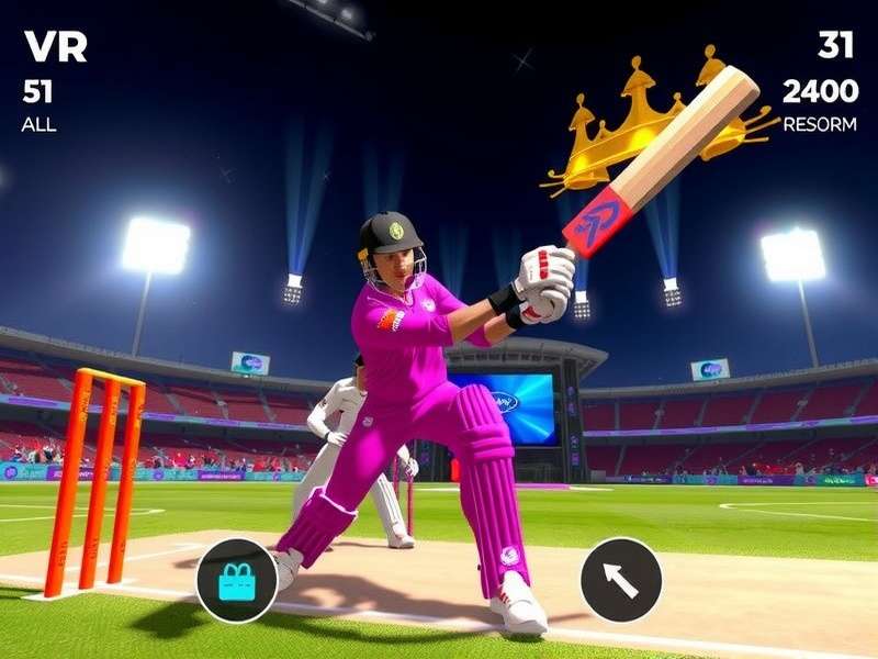 VR Cricket Power Surge Gameplay